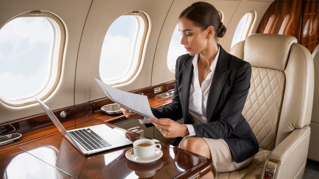 Viaje de empresa en jet privado con salida desde Madrid